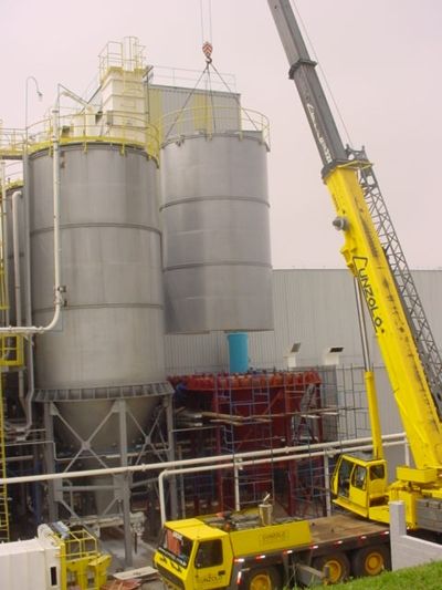 Imagem ilustrativa de Fabricação de silos metalicos